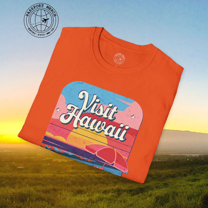 Retro Visit Hawaii T-Shirt