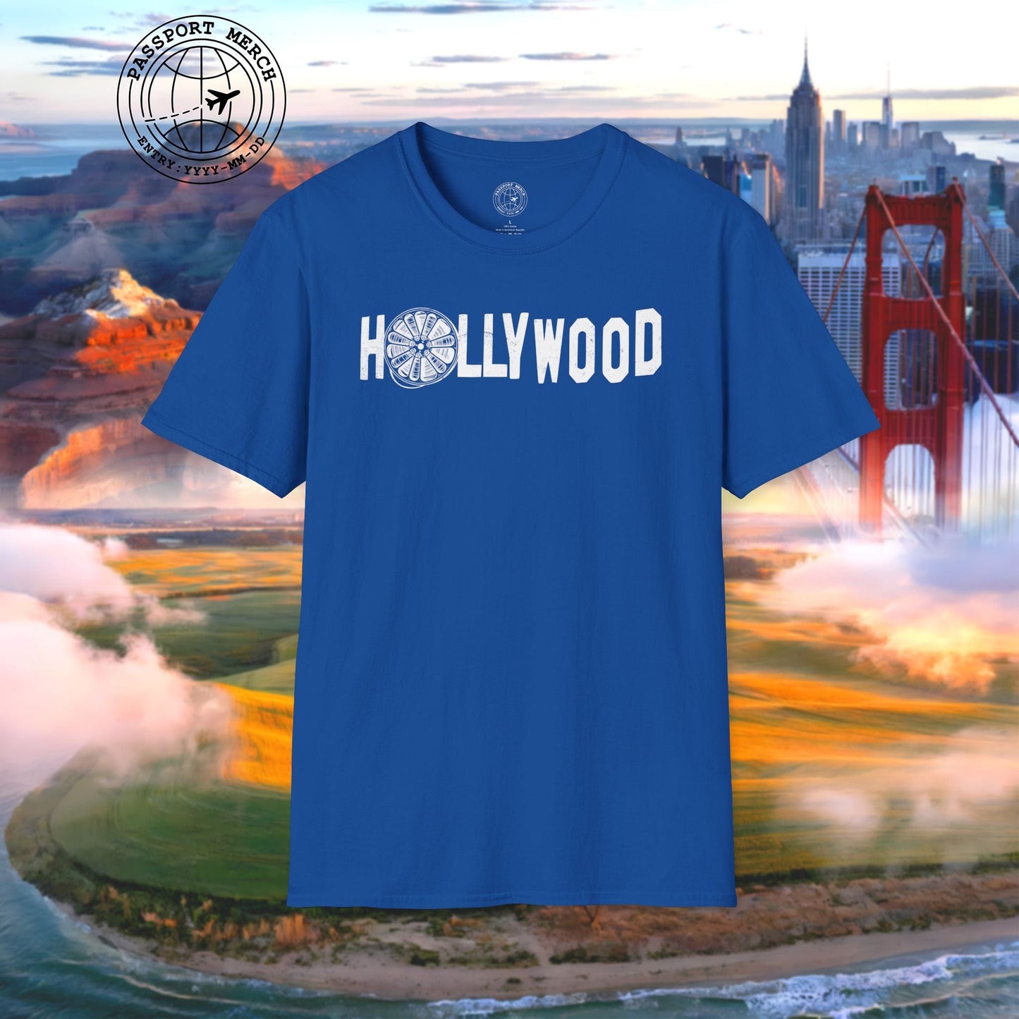 Signs of Wanderlust, Hollywood, California T-Shirt