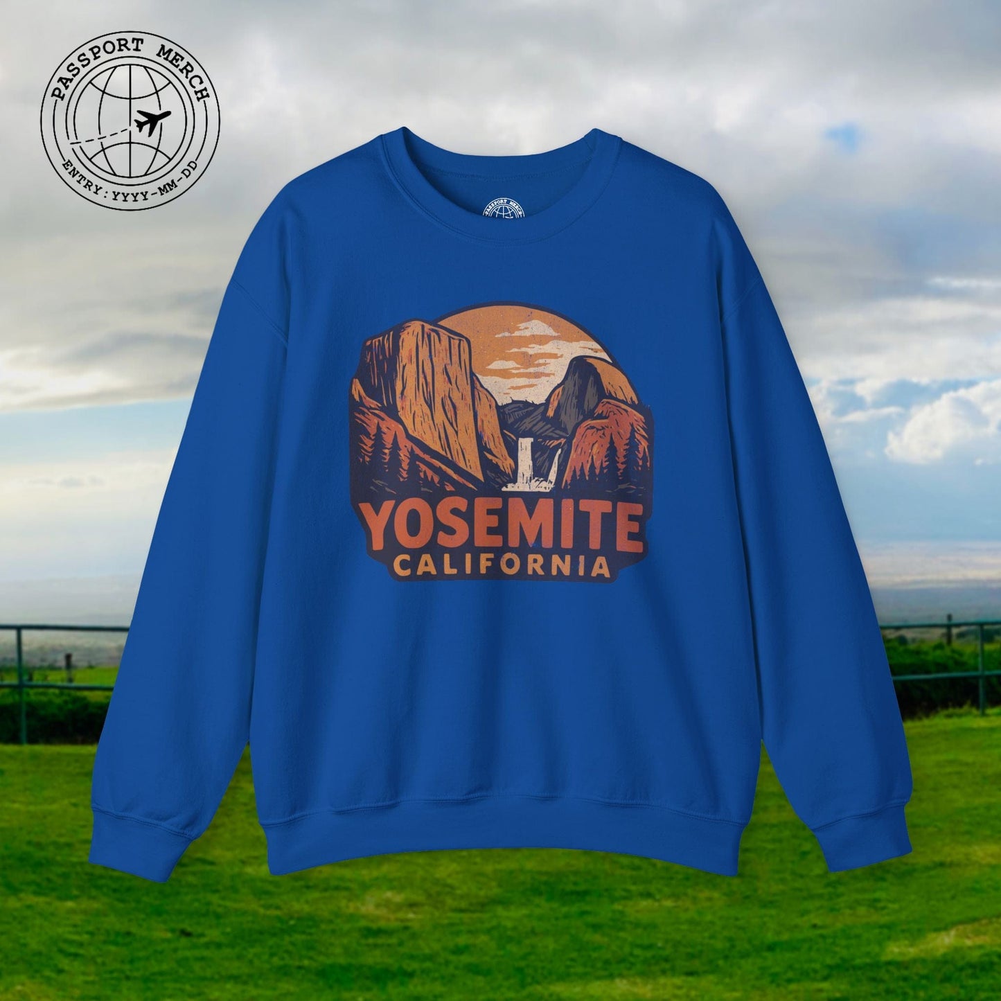 Yosemite, California - 80's Vintage Crewneck