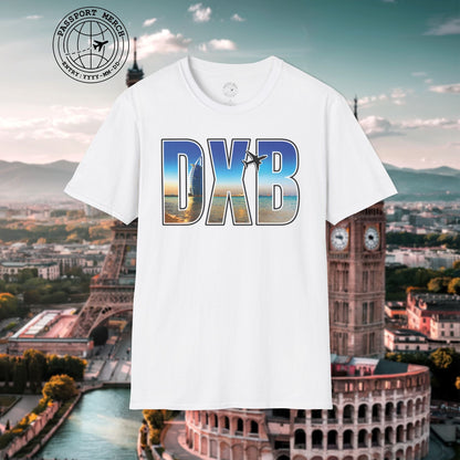 Airport Window Dubai United Arab Emirates DXB T-Shirt