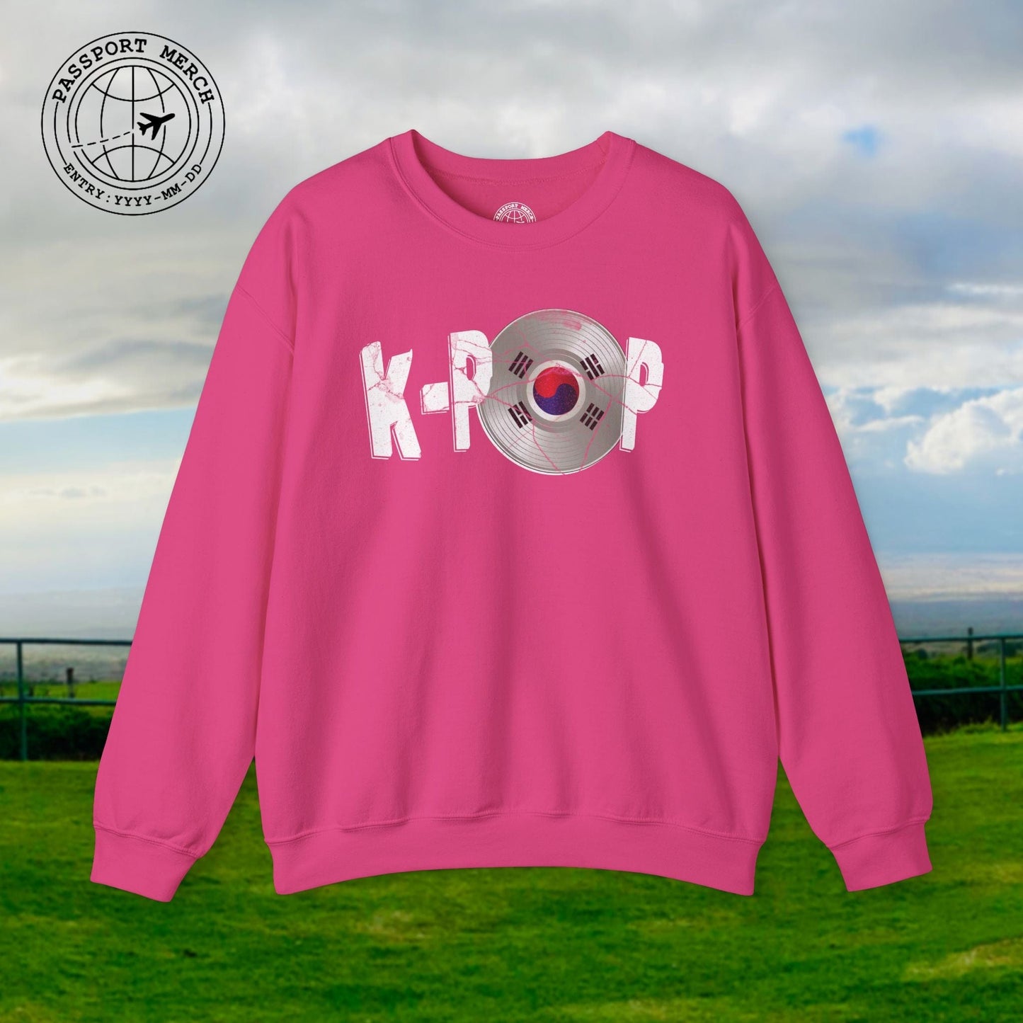 K-POP Vinyl, Korea Crewneck