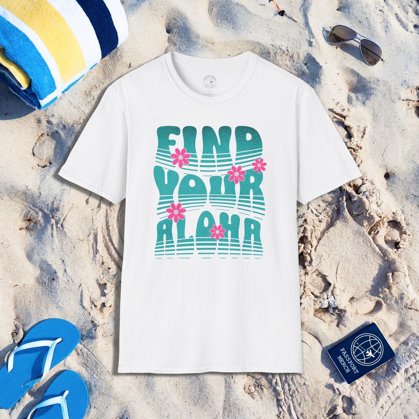 Retro Find Your Aloha, Hawaii T-Shirt