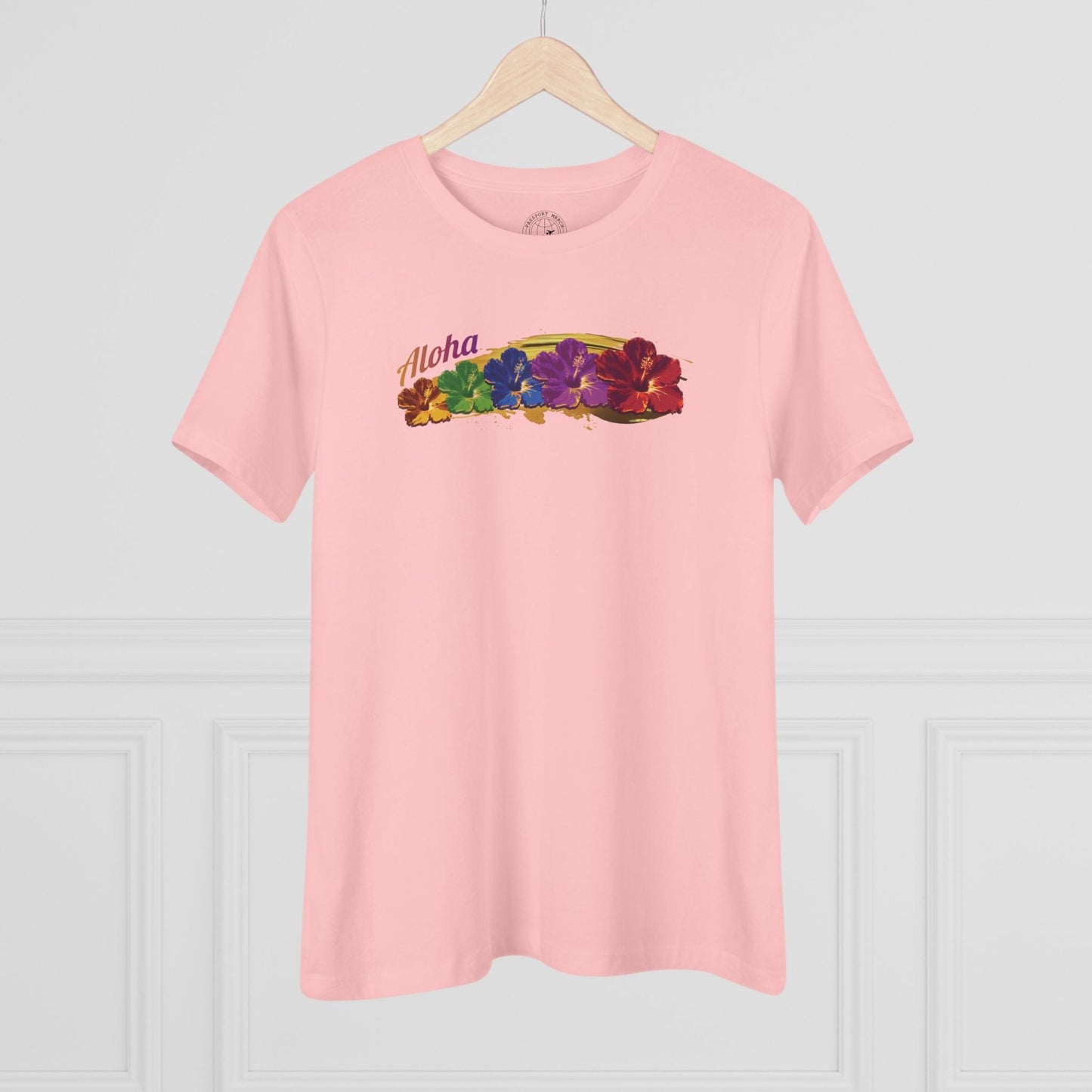 Pop Art Hibiscus, Hawaii, Womens Fit T-Shirt