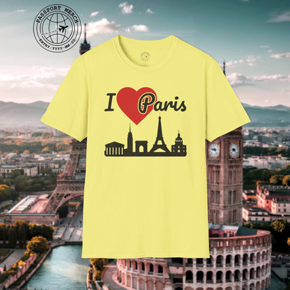 I Heart Paris France T-Shirt