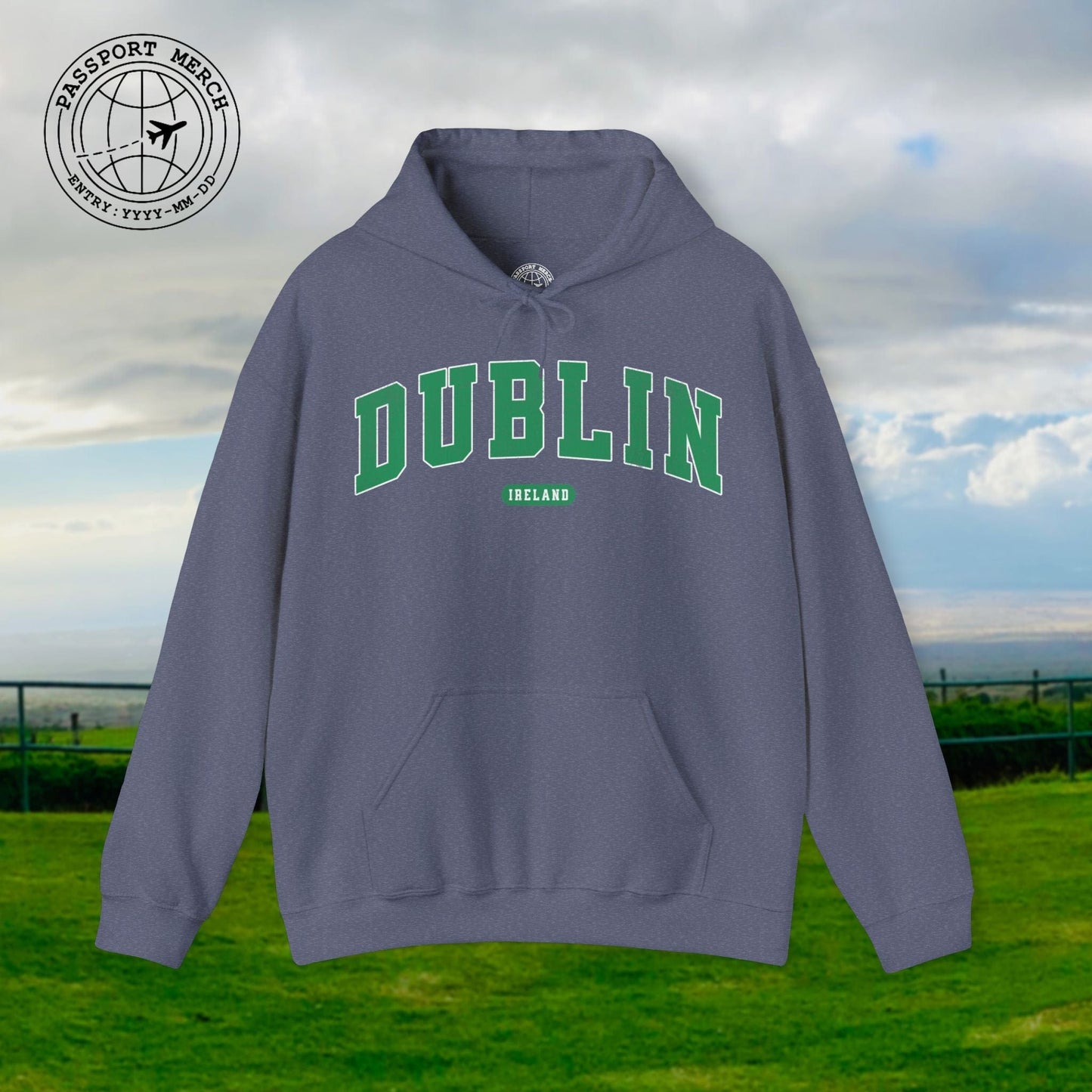 Classic Athletic, Dublin Ireland Hoodie