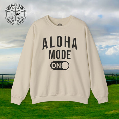 Aloha Mode ON, Hawaii Crewneck