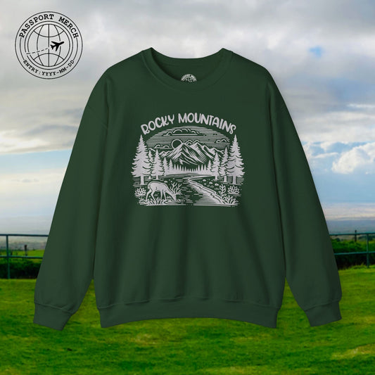Rocky Mountain Explorer Colorado Crewneck