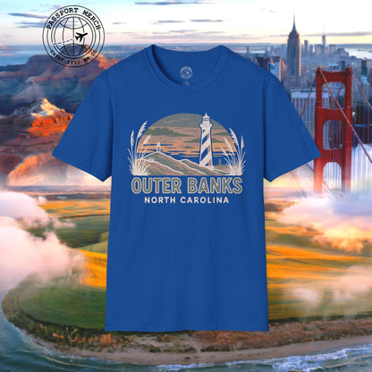 Outer Banks, North Carolina - 80's Vintage T-Shirt