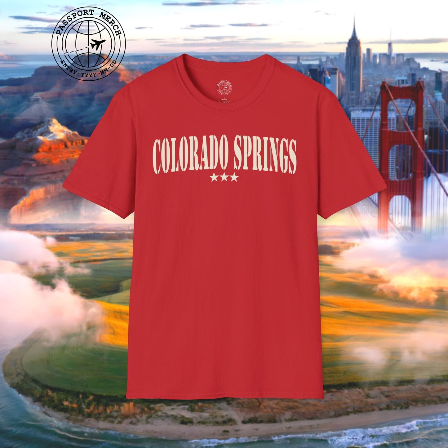 Classic Military, Colorado Springs, Colorado T-Shirt