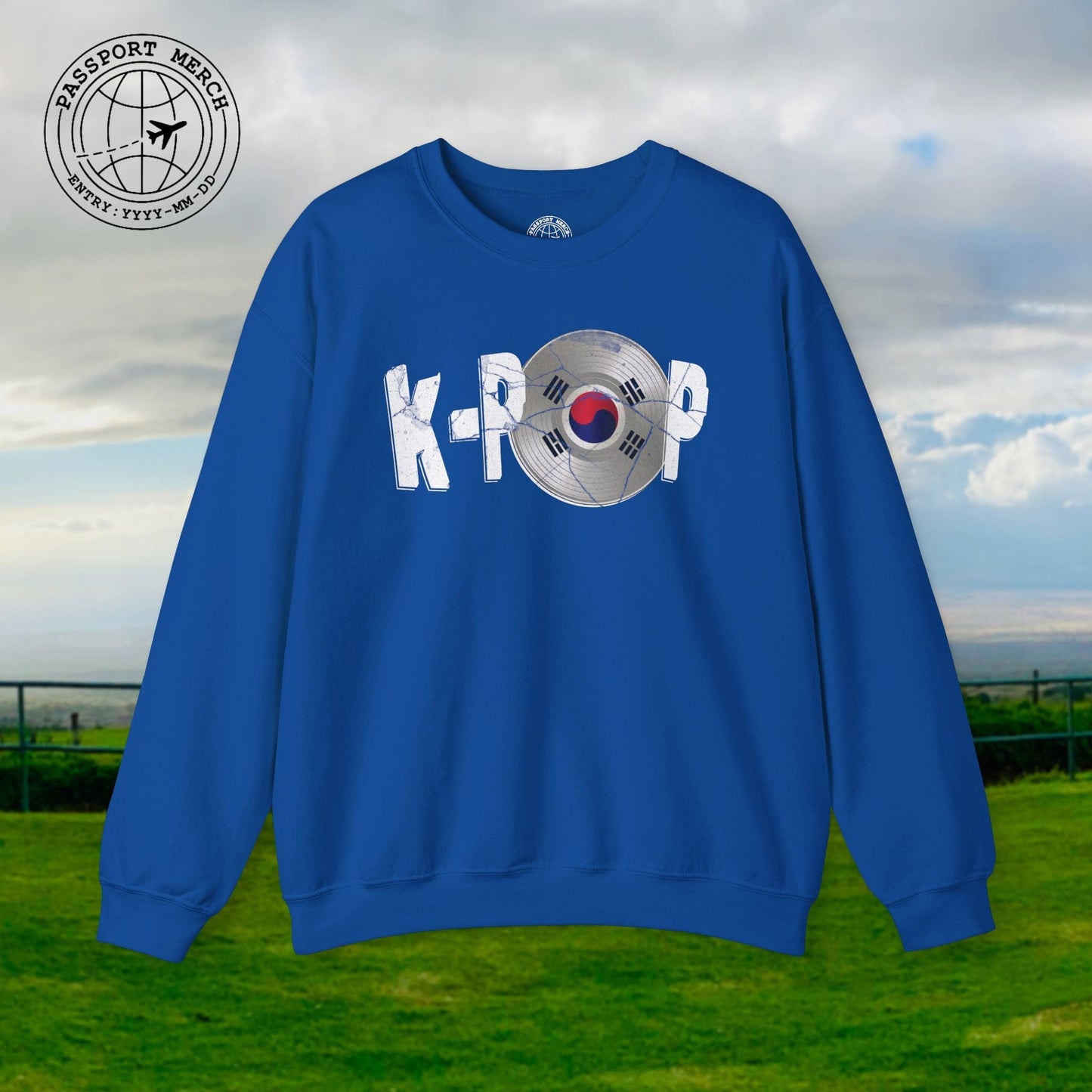 K-POP Vinyl, Korea Crewneck