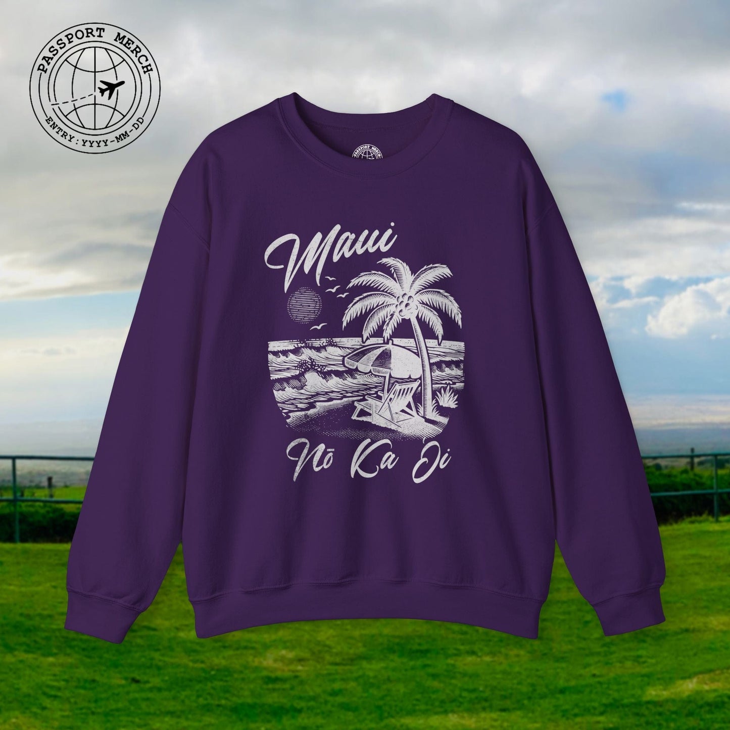 Maui No Ka Oi Hawaii Crewneck