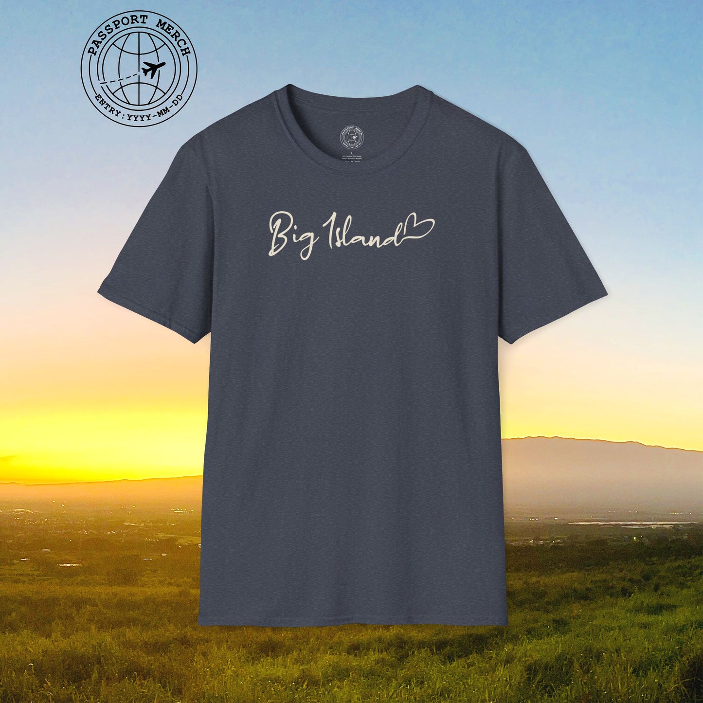 Heart Signature (Islands Edition), Big Island, Hawaii T-Shirt