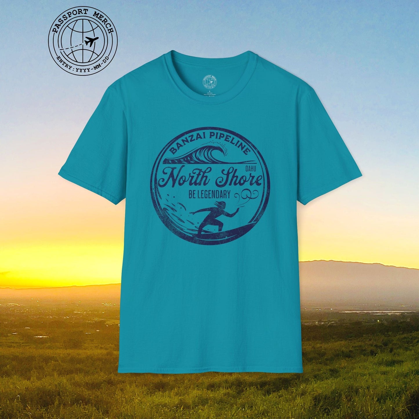 Be Legendary, Banzai Pipeline, Oahu Hawaii T-Shirt