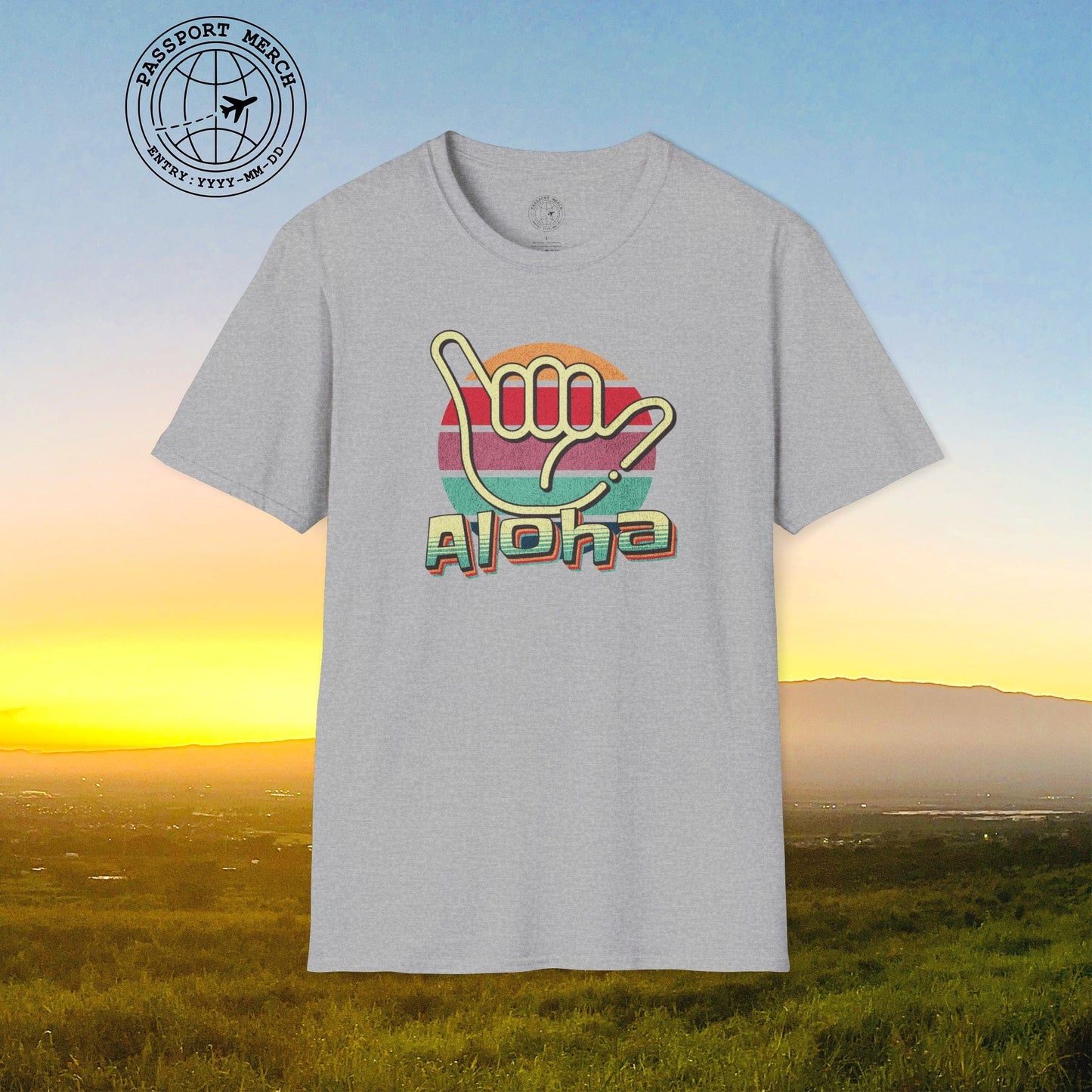 Vintage Retro Aloha Shaka, Hawaii T-Shirt