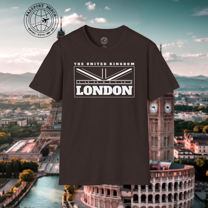 GPS Flag London England, UK T-Shirt
