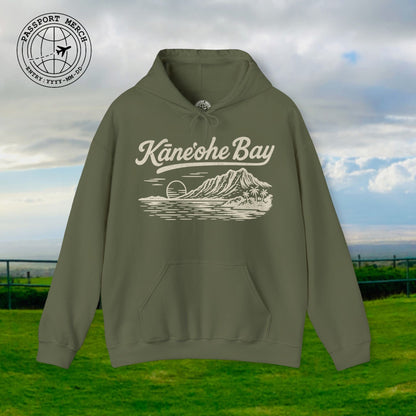 Kaneohe Bay Vintage Monochrome, Hawaii Hoodie