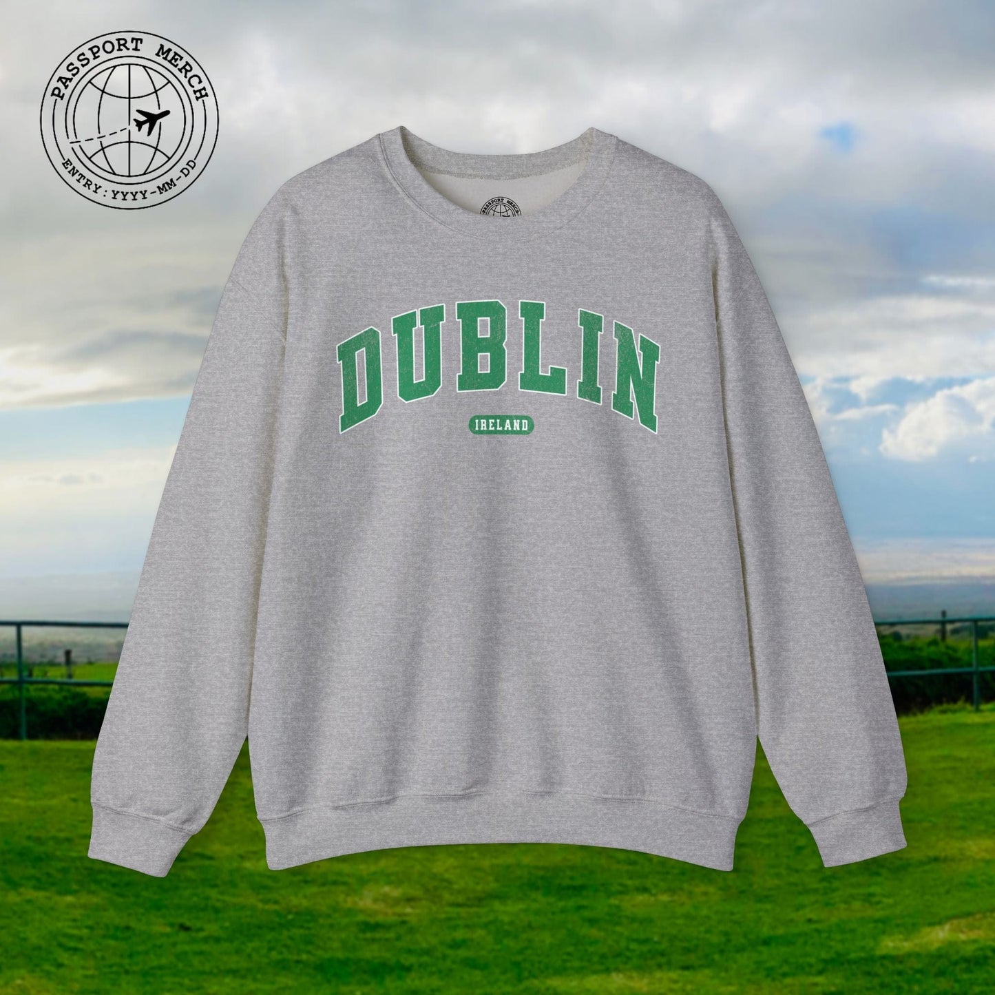 Classic Athletic, Dublin Ireland Crewneck