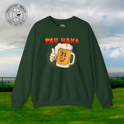 Pau Hana Beer, Hawaii Crewneck