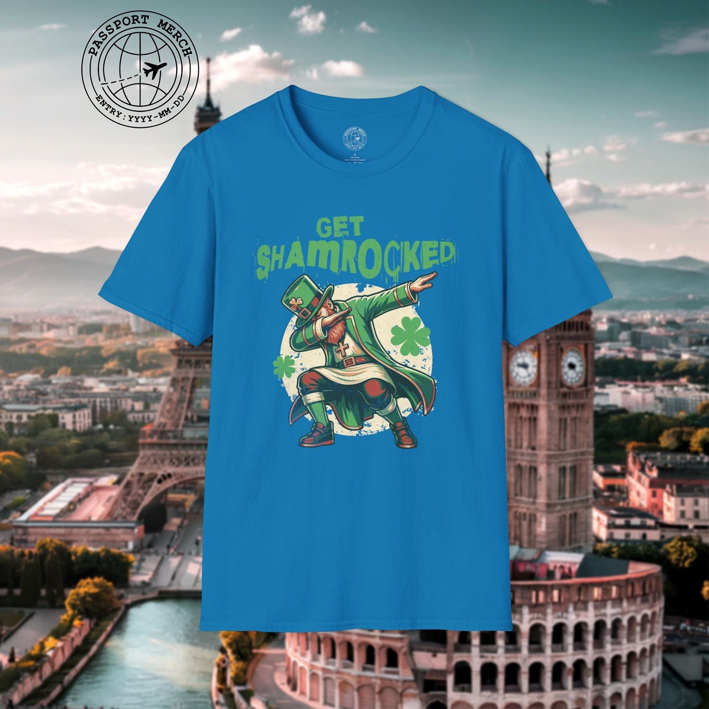 Get Shamrocked, Ireland T-Shirt