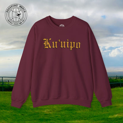 Koa Wood Ku'uipo (Hawaiian Jewelry Style) Crewneck