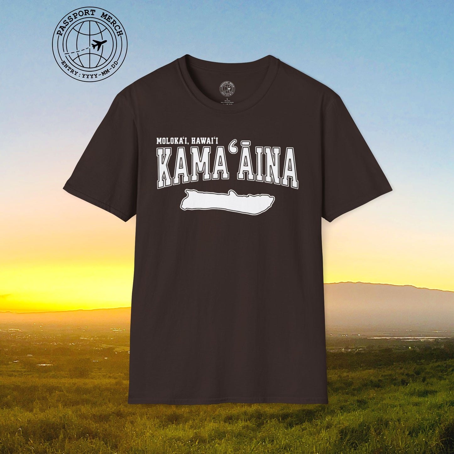 Classic University (Kamaaina Edition), Molokai, Hawaii T-Shirt