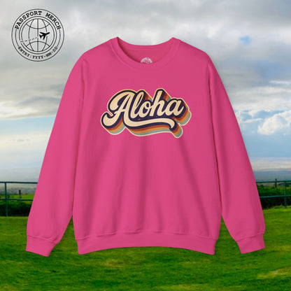 Classic 70s, Aloha, Hawaii Crewneck
