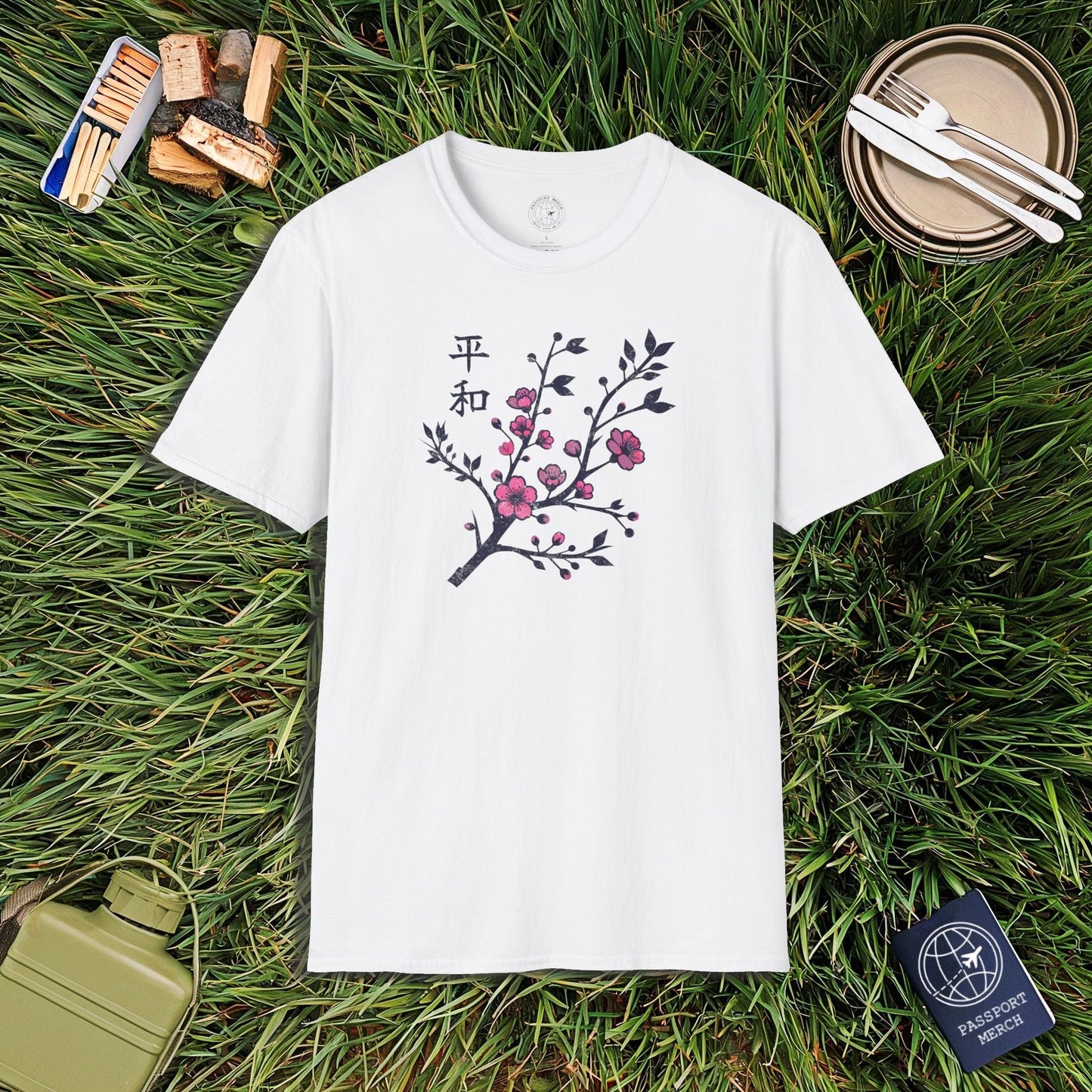 Sakura Serenity, Japan T-Shirt