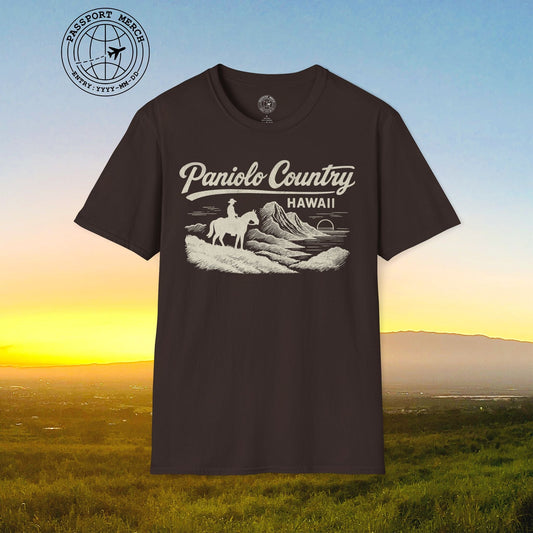 Paniolo Country Vintage Monochrome, Hawaii T-Shirt