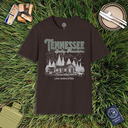 Life Simplified, Smoky Mountains Tennessee T-Shirt