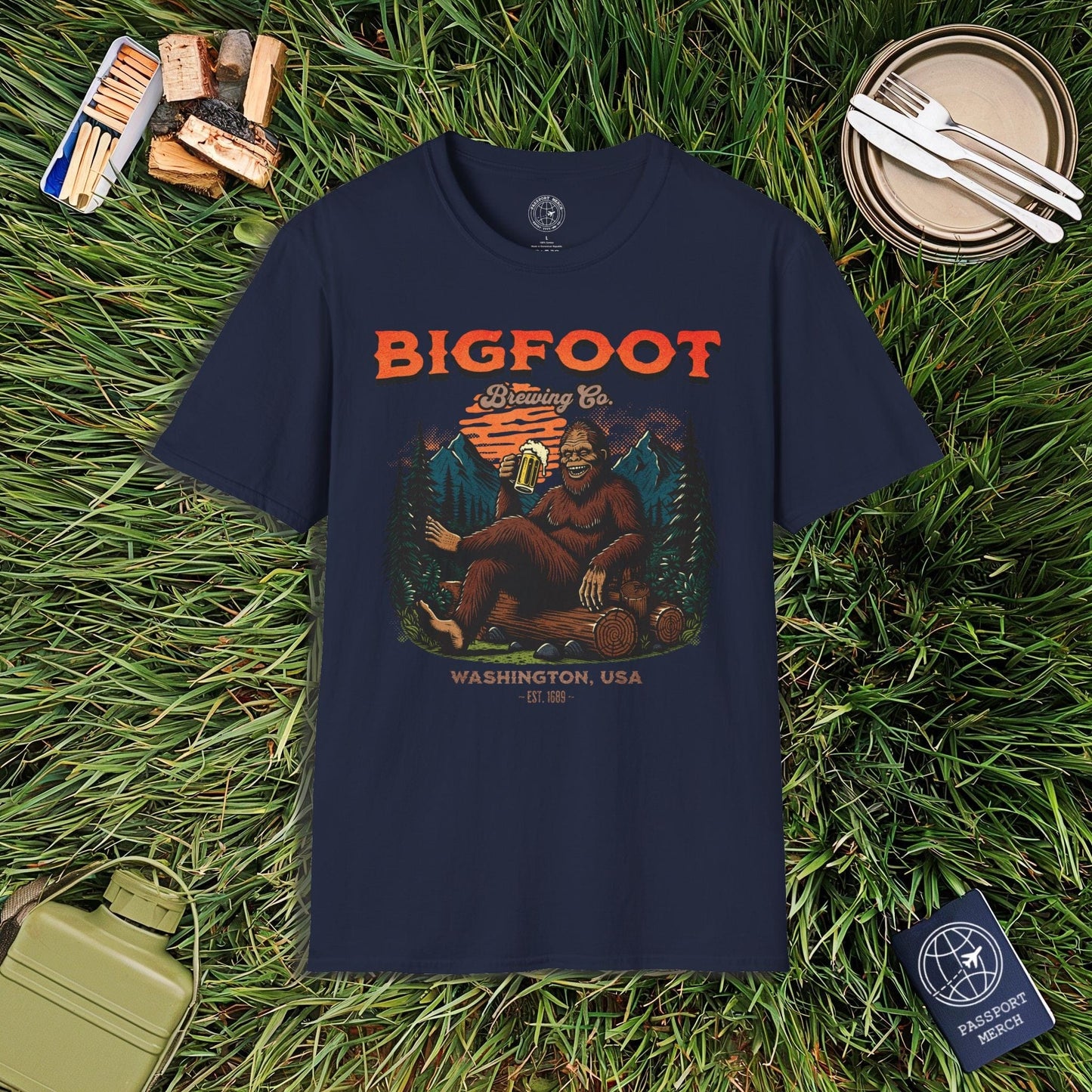 Bigfoot Brewing Company, Washington T-Shirt