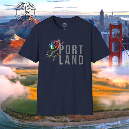 Portland Rose, Oregon T-Shirt