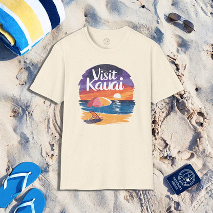 Retro Visit Kauai Hawaii T-Shirt