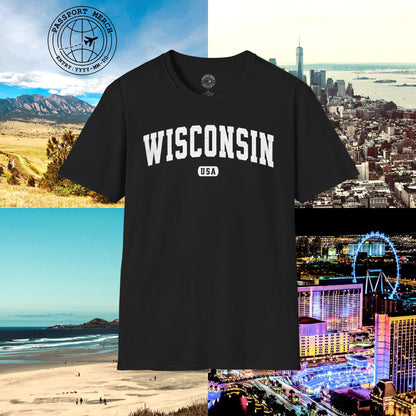 Classic Athletic, Wisconsin (50 States Edition) T-Shirt
