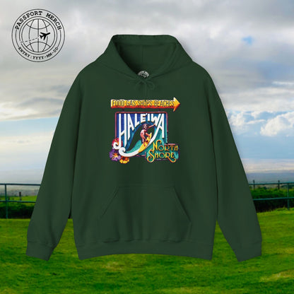 Signs of Wanderlust, Hale'iwa (South) Oahu, Hawaii Hoodie