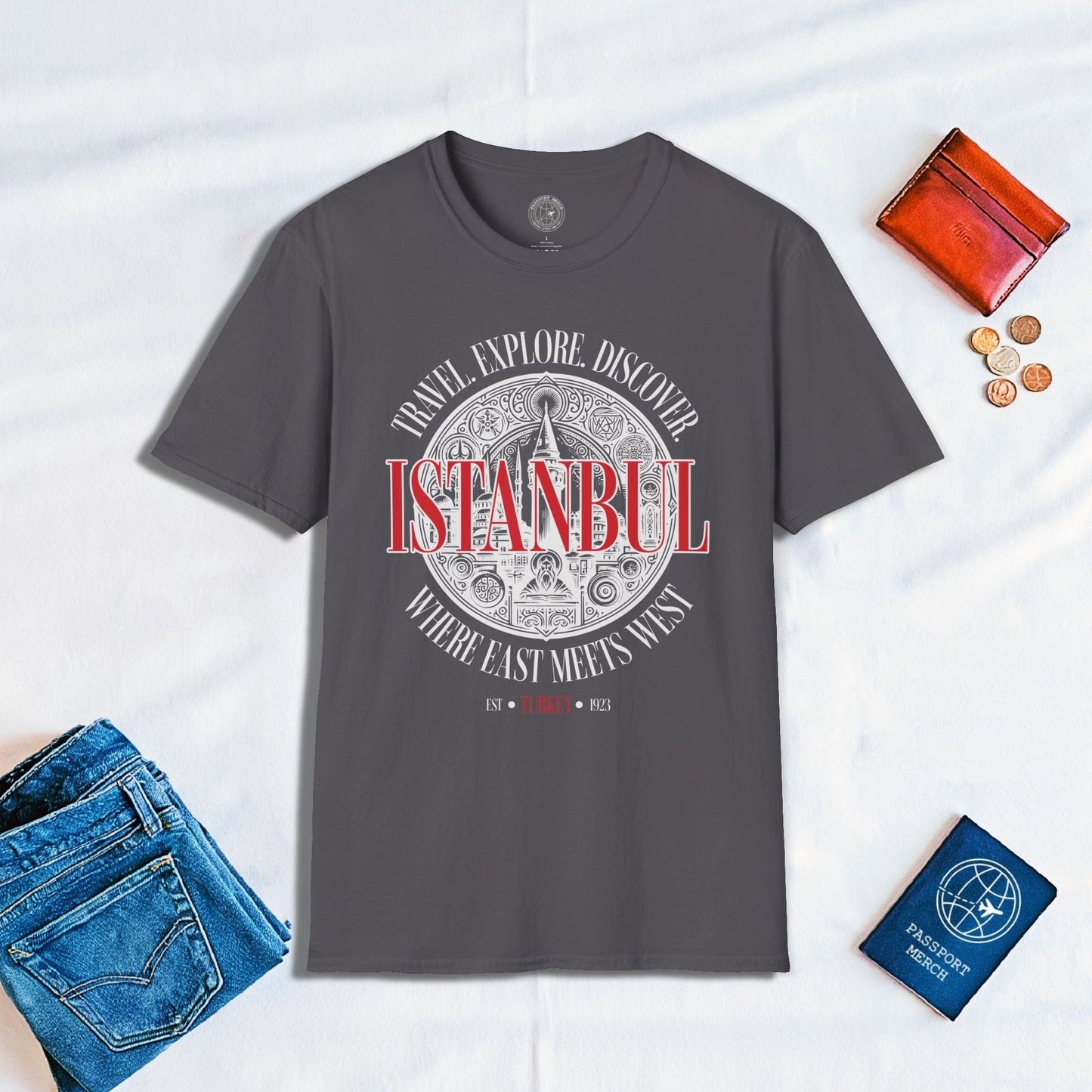 Travel Explore Discover Istanbul Turkey T-Shirt