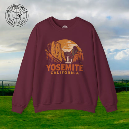 Yosemite, California - 80's Vintage Crewneck