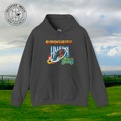 Signs of Wanderlust, Hale'iwa (North) Oahu, Hawaii Hoodie