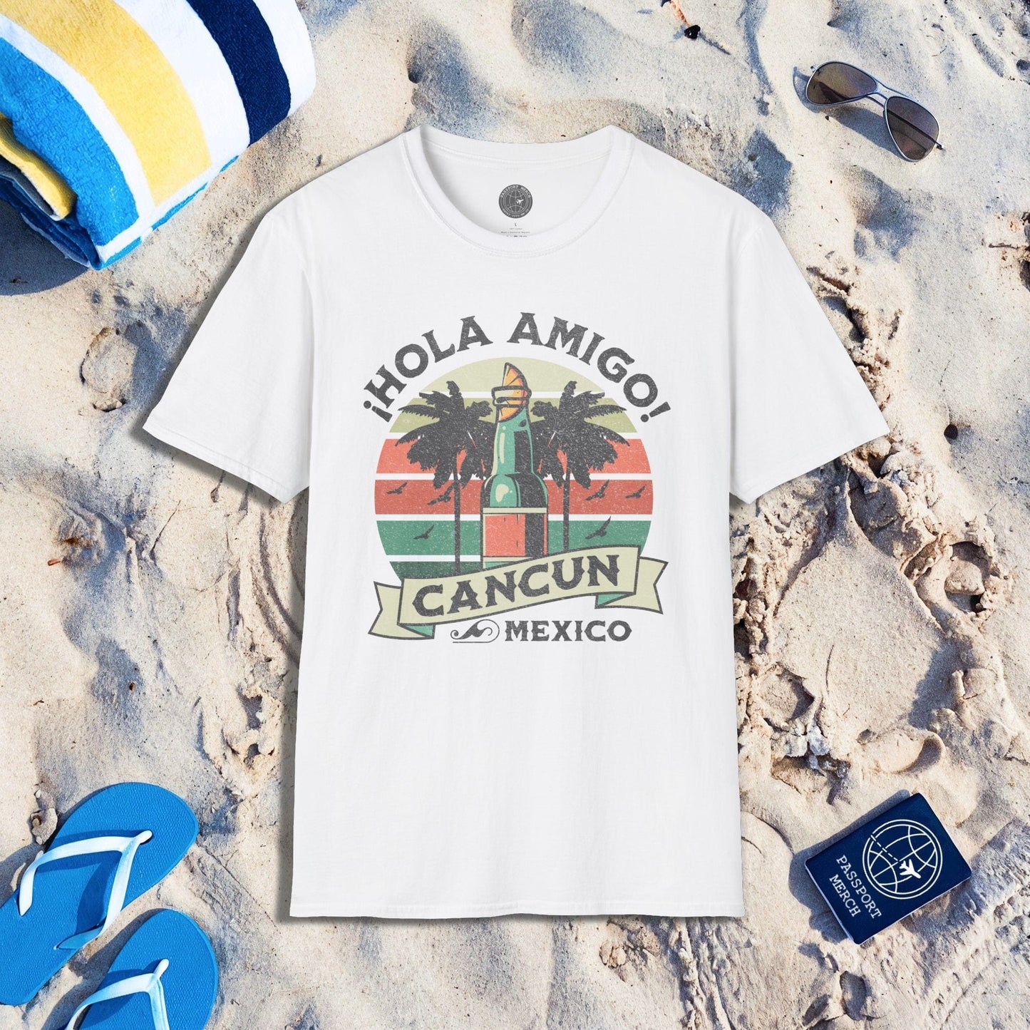 Hola Amigo Cancun Mexico T-Shirt