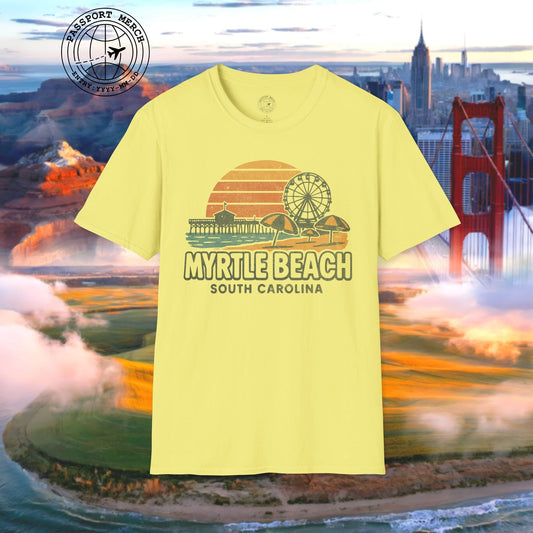 Myrtle Beach, South Carolina - 80's Vintage T-Shirt