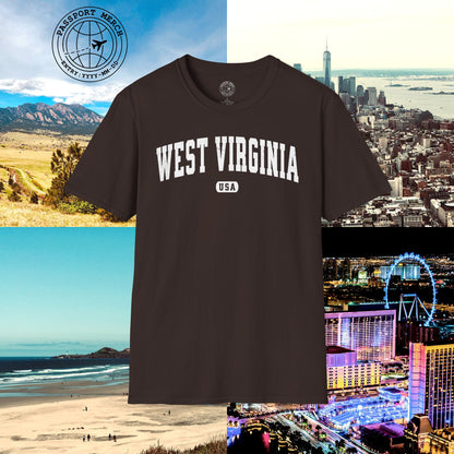 Classic Athletic, West Virginia (50 States Edition) T-Shirt
