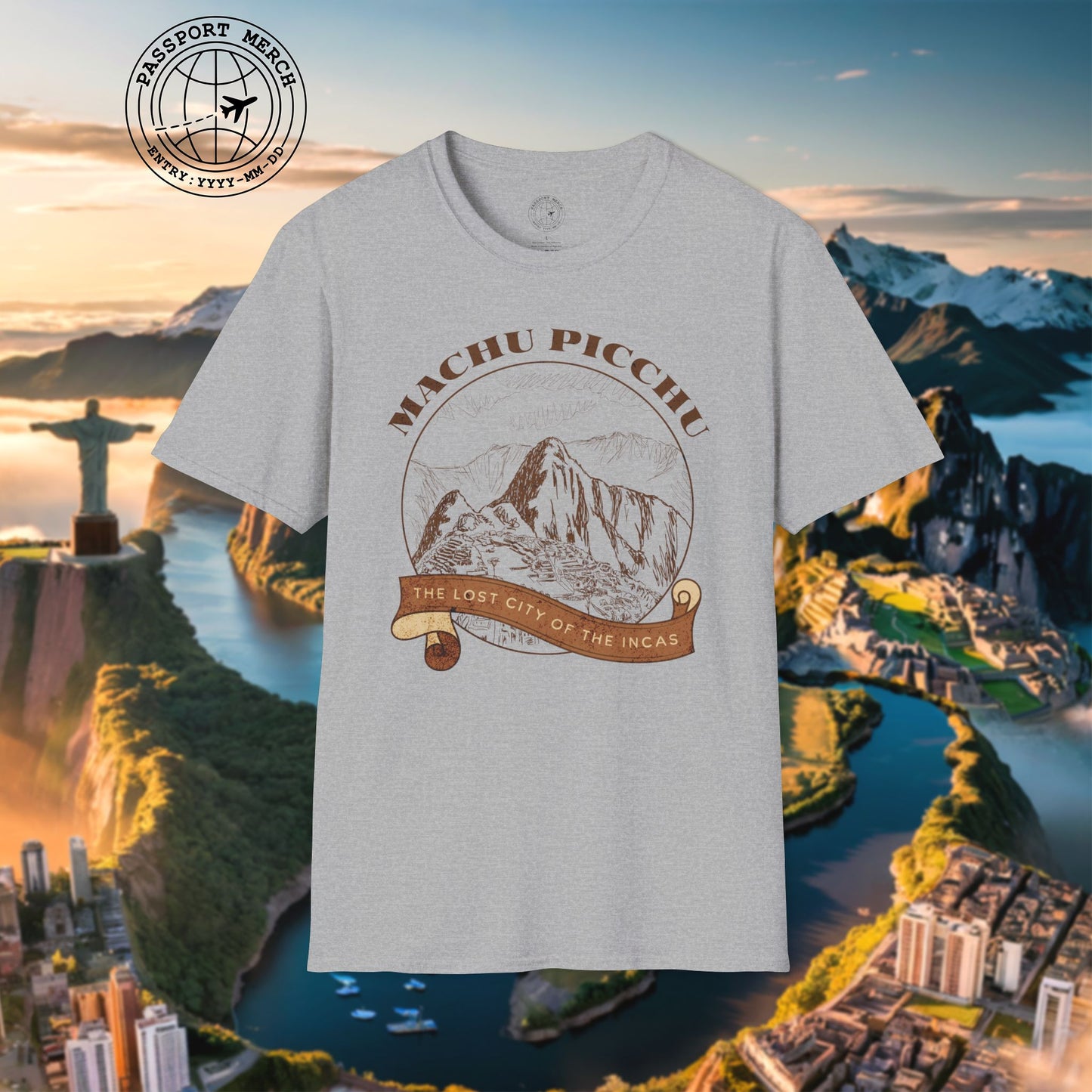 Lost City of Machu Picchu Peru T-Shirt