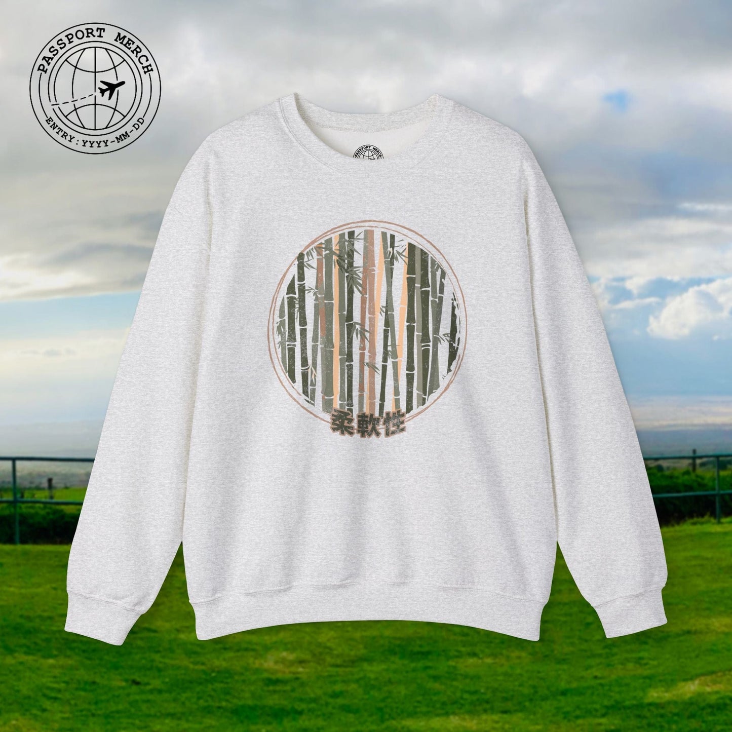 Japanese Jūnansei (Flexibility) Bamboo Crewneck