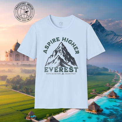 Aspire Higher, Everest Nepal-Tibet T-Shirt