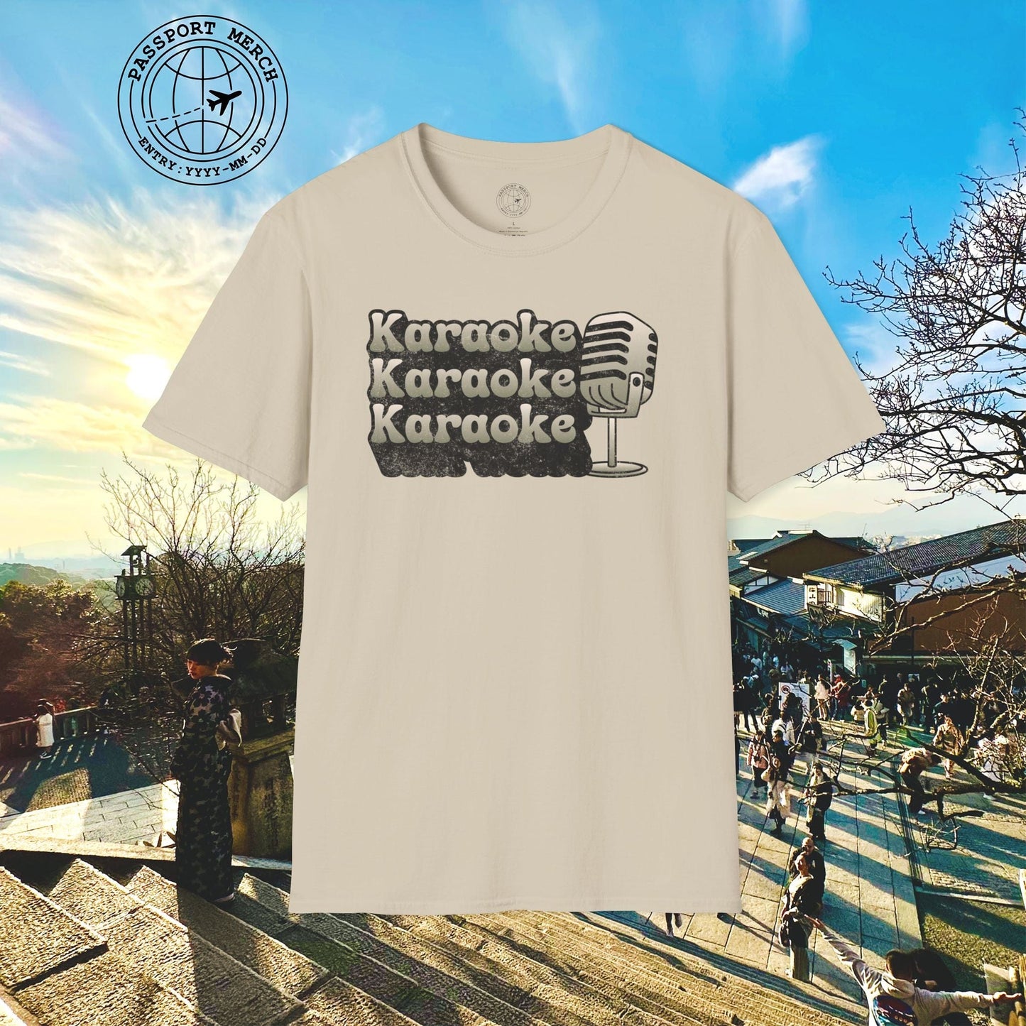 Retro Karaoke Karaoke Karaoke, Japan T-Shirt
