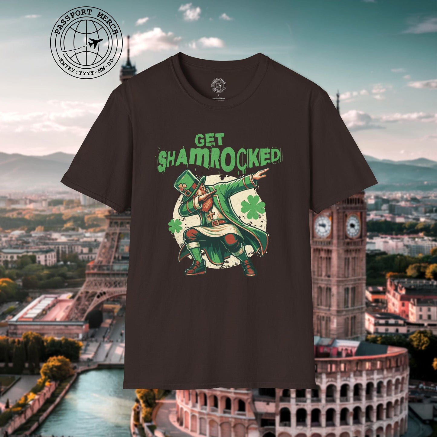 Get Shamrocked, Ireland T-Shirt