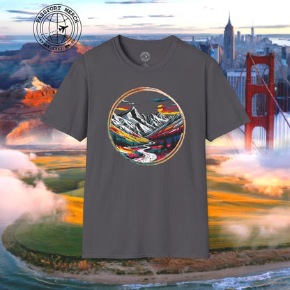 Modern Alpine Wanderlust, Colorado T-Shirt
