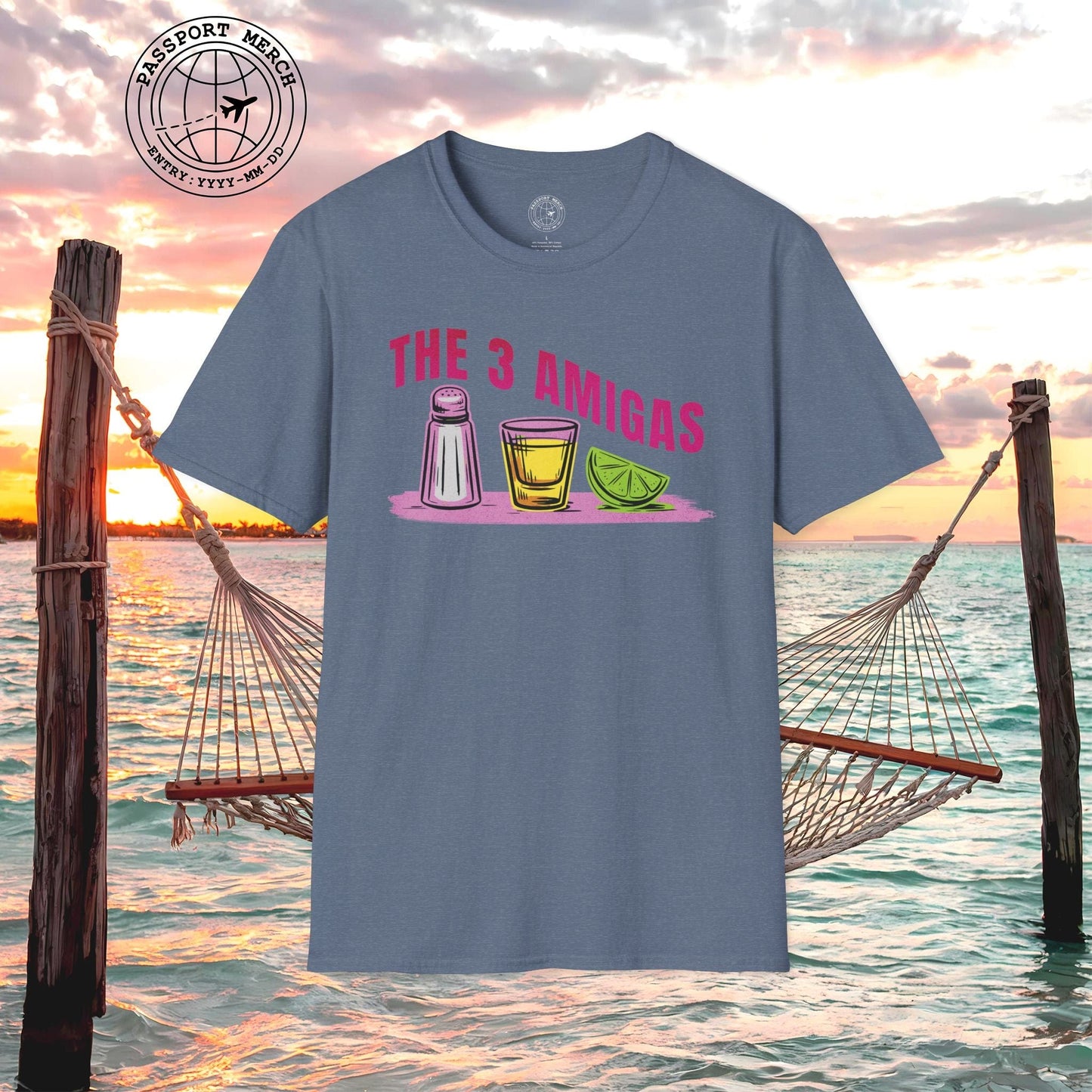 The 3 Amigas, Mexico T-Shirt
