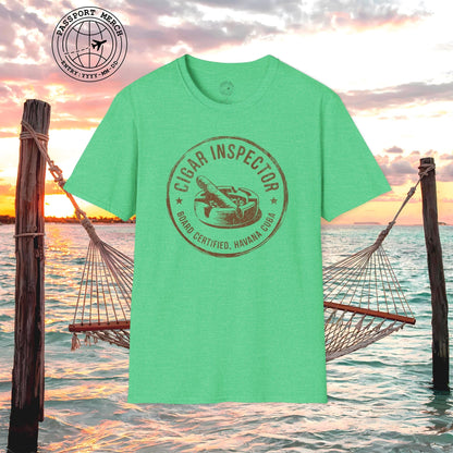Board Certified Cigar Inspector, Havana, Cuba T-Shirt