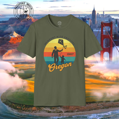 Vintage Newport Oregon Kite Festival T-Shirt