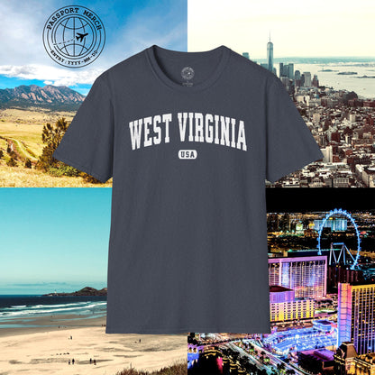 Classic Athletic, West Virginia (50 States Edition) T-Shirt